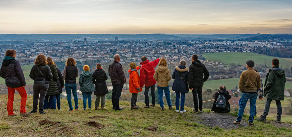 Photo de l'équipe de la liste "Soissons avec vous" pour les municipales de Soissons 2026