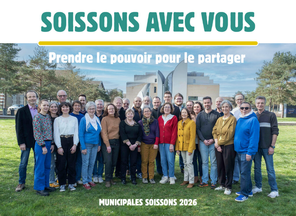 Photo des candidats et des membres du collectif